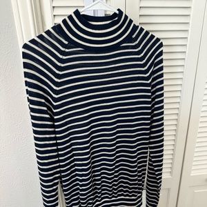 GFORE Navy and white striped sweater